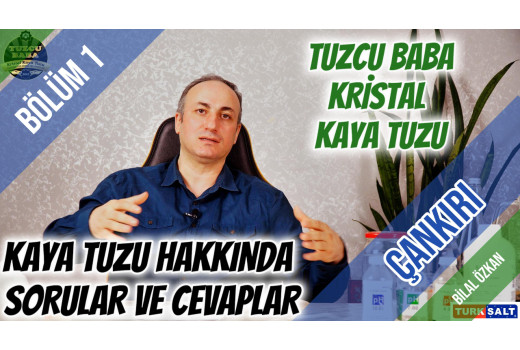 Kristal Kaya Tuzu Hakkında Sorular ve Cevaplar - Bölüm 1