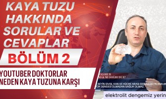 Kaya Tuzu İyot ve 84 Mineral içeriyor mu? Kaya Tuzu İyot ve 84 Mineral içeriyor mu?