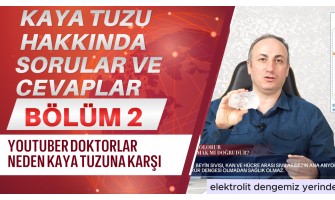 Kaya Tuzu İyot ve 84 Mineral içeriyor mu?