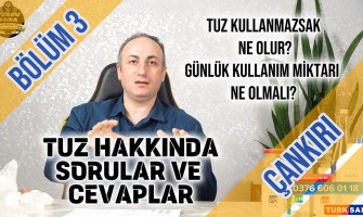 Günlük Ne kadar Tuz Kullanmalı? Tuz Kullanmasak Olur Mu? Günlük Ne kadar Tuz Kullanmalı? Tuz Kullanmasak Olur Mu?