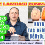 Taş Değirmendeki Tehlike. Tuz Lambası Isınmamalı.