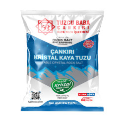 3kg GRANÜL Çankırı Kristal Kaya Tuzu 84 Mineralli Sole