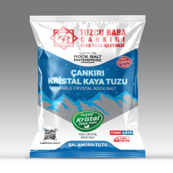 3Kg Sofralık Çankırı Kristal Kaya Tuzu 84 Mineralli