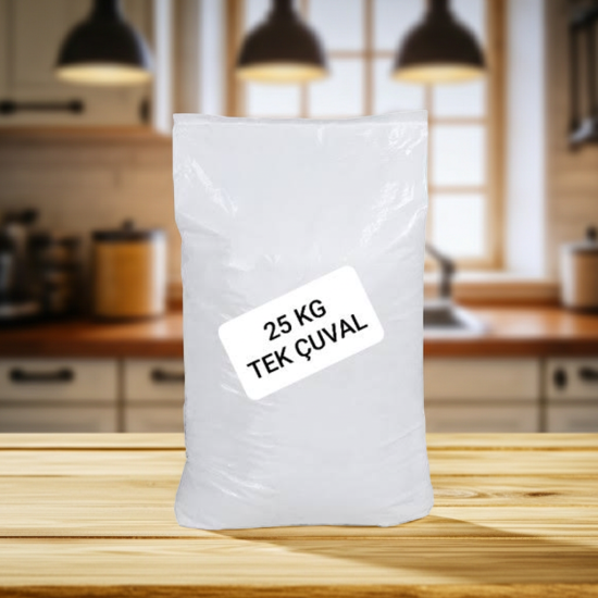 25kg Tek Pakette SOFRALIK İNCE Çankırı Kristal Kaya Tuzu 84 mineralli