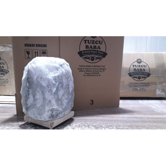 Tuz Lambası Doğal Model 3-4 kg  12v Led