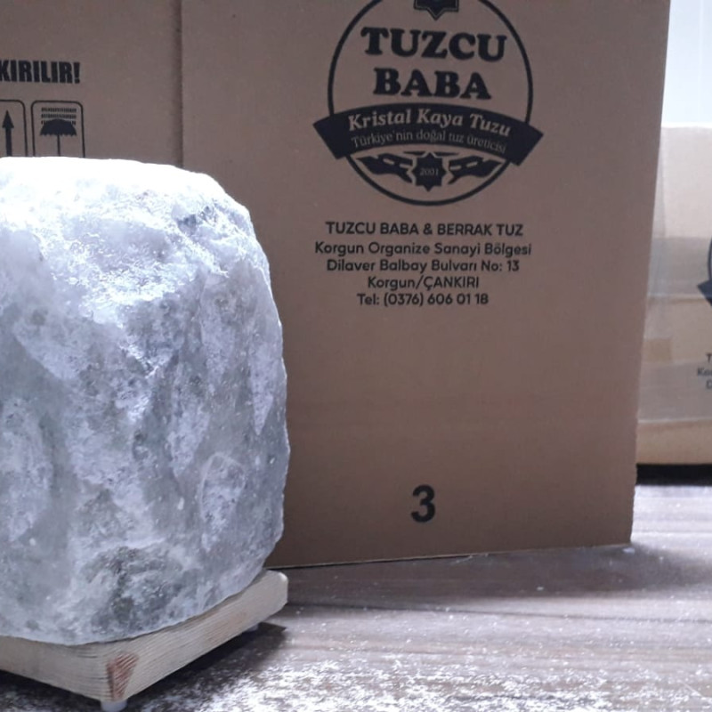 Tuz Lambası Doğal Model 3-4 kg 12v Led Tuz Lambası Doğal Model 3-4 kg 12v Led