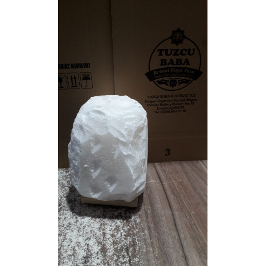 Tuz Lambası Doğal Model 3-4 kg  12v Led