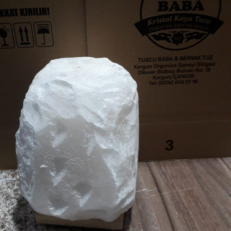 Tuz Lambası Doğal Model 3-4 kg 12v Led Tuz Lambası Doğal Model 3-4 kg 12v Led