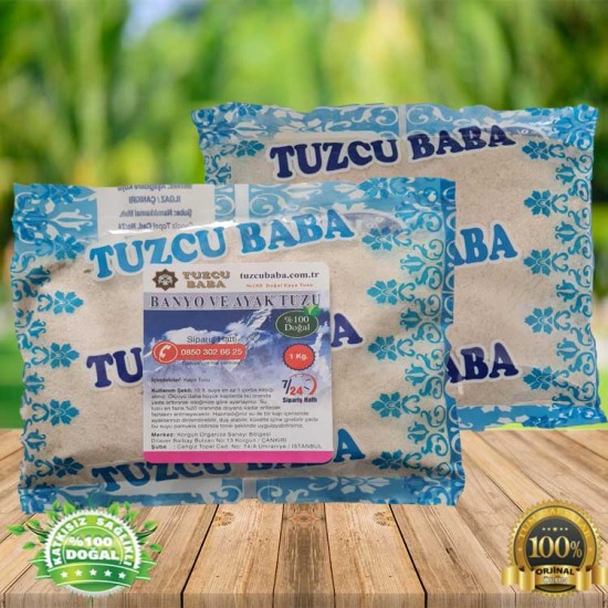 Killi Banyo Tuzu ve Ayak Tuzu 84 mineralli 1kg 