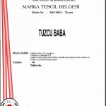 Tuzcu Baba Marka Tescil Belgemiz