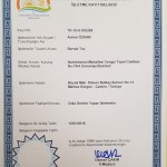 İşletme Kayıt Belgemiz