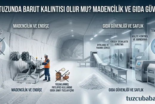 Kaya Tuzunda Barut Kalıntısı Olur mu? Madencilik ve Gıda Güvenliği
