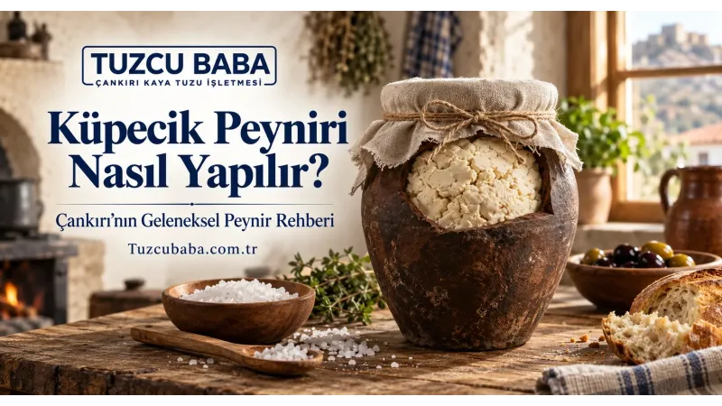 Küpecik Peyniri Nasıl Yapılır? Çankırı’nın Geleneksel Peynir Rehberi