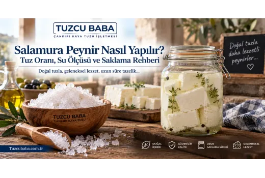 Salamura Peynir Nasıl Yapılır? Tuz Oranı, Su Ölçüsü ve Saklama Rehberi