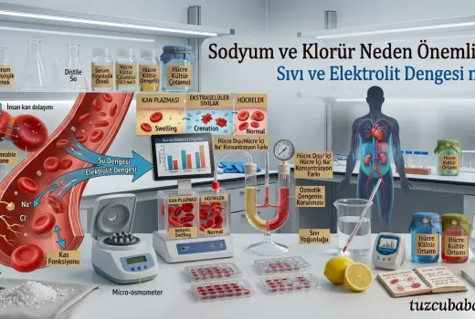 Sodyum ve Klorür Neden Önemlidir? Sıvı ve Elektrolit Dengesi