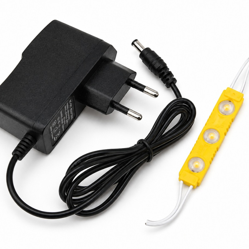 YEDEK ADAPTÖR VE LED MODÜL 12V TUZ LAMBASI İÇİN YEDEK ADAPTÖR VE LED MODÜL 12V TUZ LAMBASI İÇİN