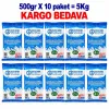 5 kg Granül İri Çankırı Kaya Tuzu | 10 × 500 g