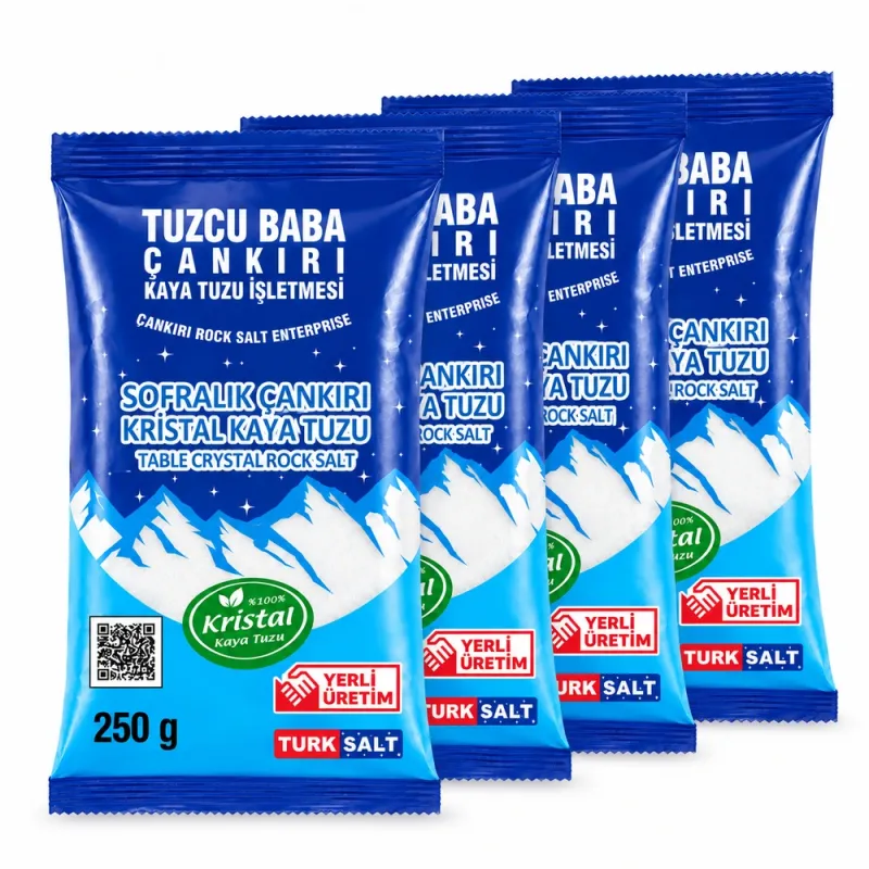 Çankırı Kaya Tuzu 1 kg Sofralık İnce