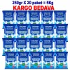 5 kg Sofralık İnce Çankırı Kaya Tuzu | 20 × 250 g