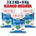 9 kg Granül İri Çankırı Kaya Tuzu | 3 × 3 kg ürün görseli 9 kg Granül İri Çankırı Kaya Tuzu | 3 × 3 kg