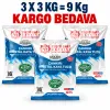 9 kg Sofralık İnce Çankırı Kaya Tuzu | 3 × 3 kg