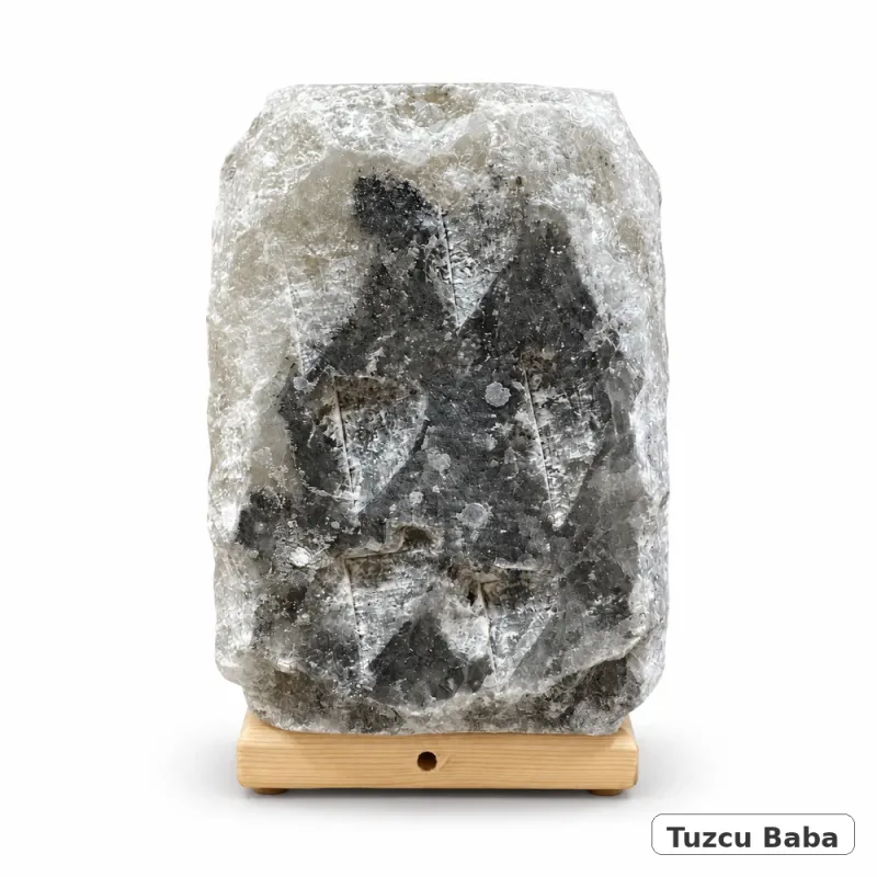 Gri Çankırı Kaya Tuzu Lambası 5-6 Kg | Tuzcu Baba Gri Çankırı Kaya Tuzu Lambası 5-6 Kg | Tuzcu Baba