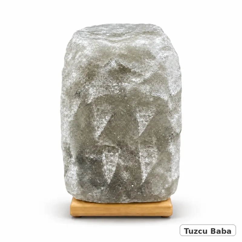Gri Çankırı Kaya Tuzu Lambası 5-6 Kg | Tuzcu Baba Gri Çankırı Kaya Tuzu Lambası 5-6 Kg | Tuzcu Baba