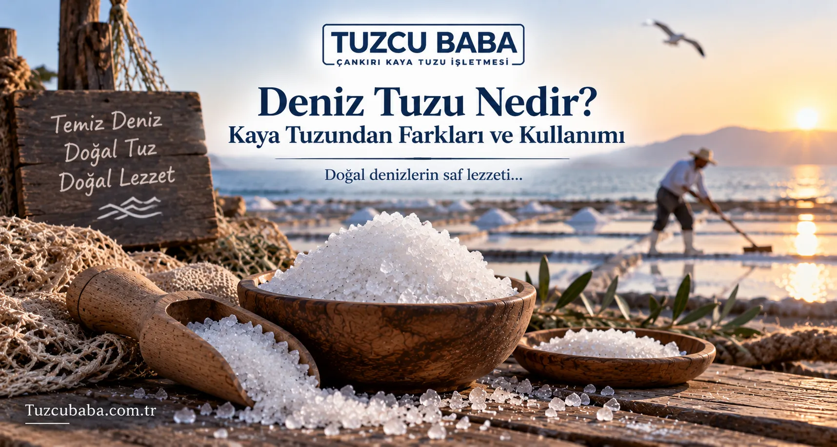 Deniz Tuzu Nedir? Kaya Tuzundan Farkları ve Kullanımı