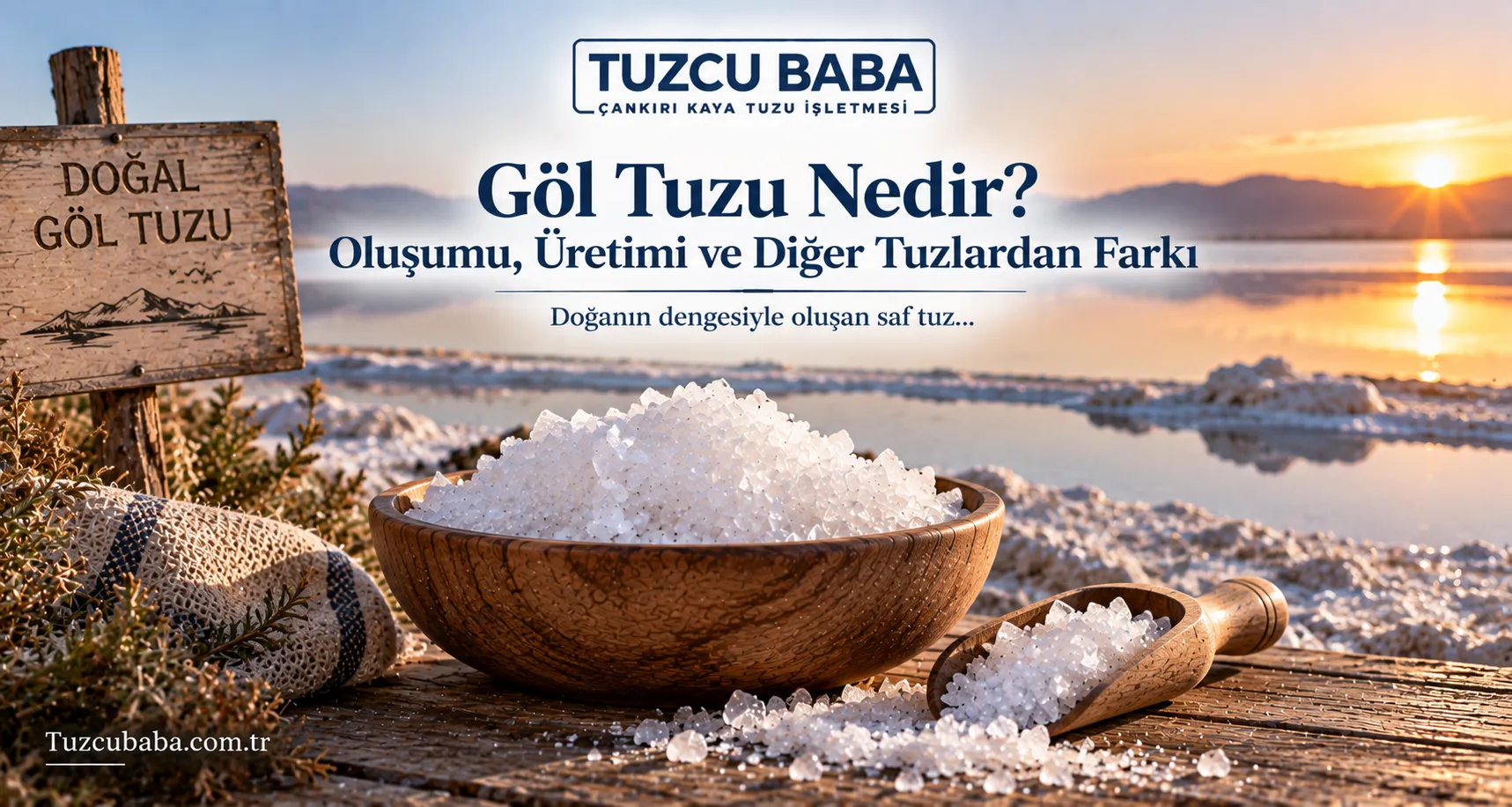 Göl Tuzu Nedir? Oluşumu, Üretimi ve Diğer Tuzlardan Farkı