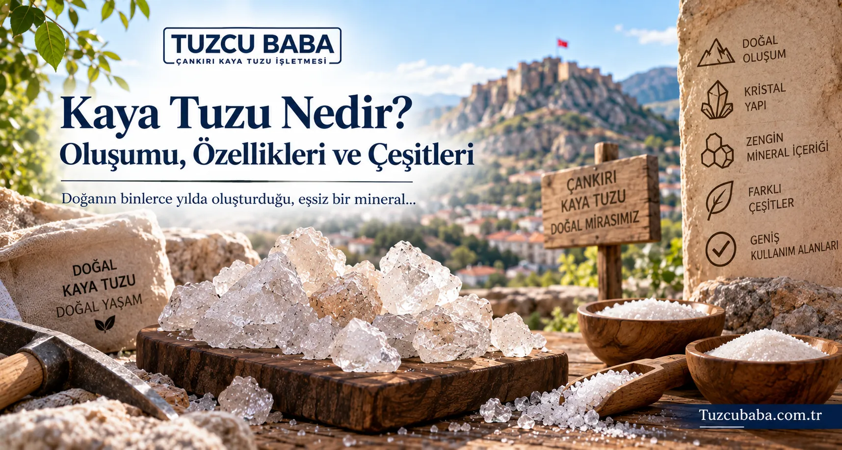 Kaya Tuzu Nedir? Oluşumu, Özellikleri ve Çeşitleri