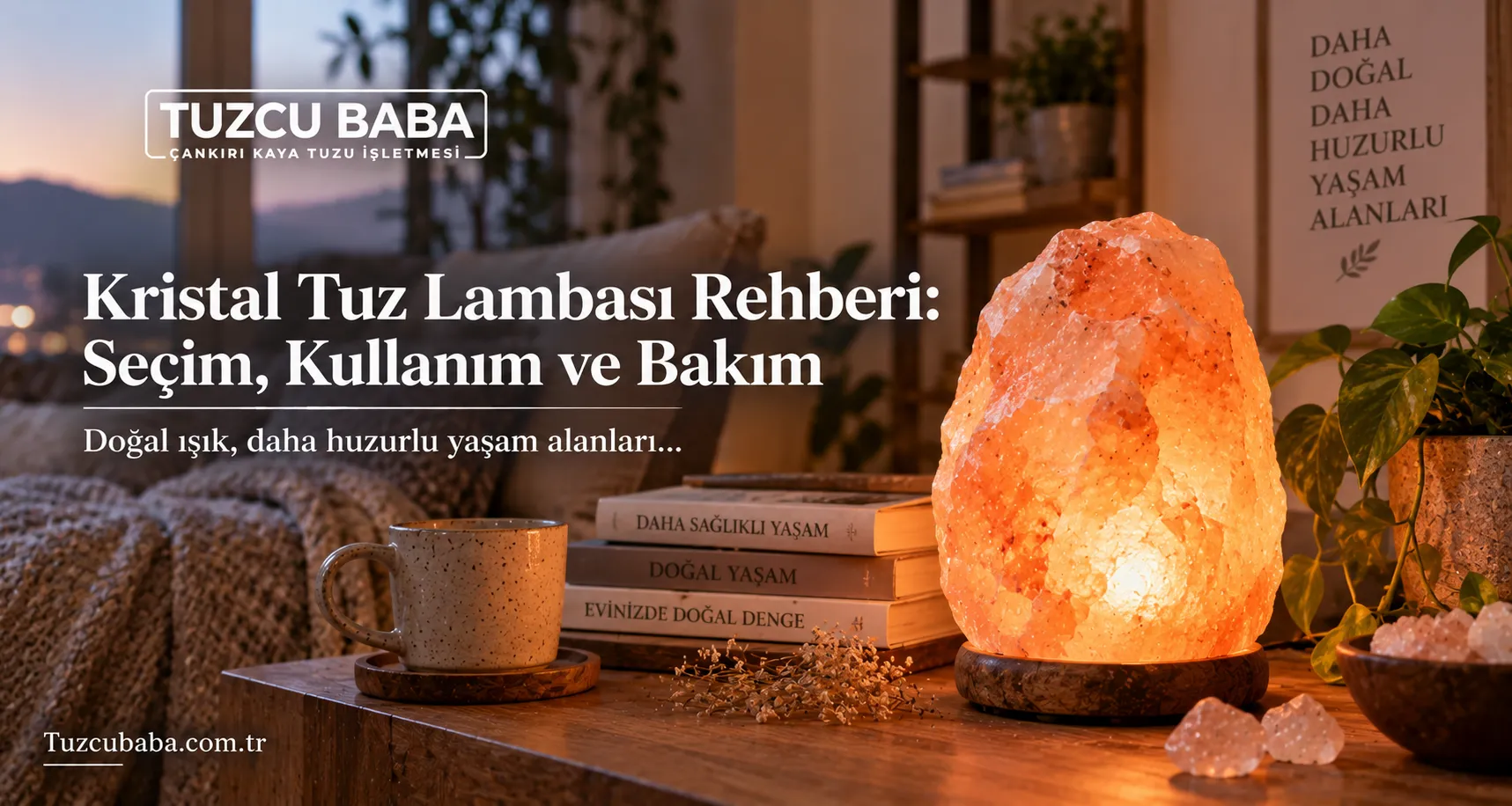 Kristal Tuz Lambası Rehberi: Seçim, Kullanım ve Bakım